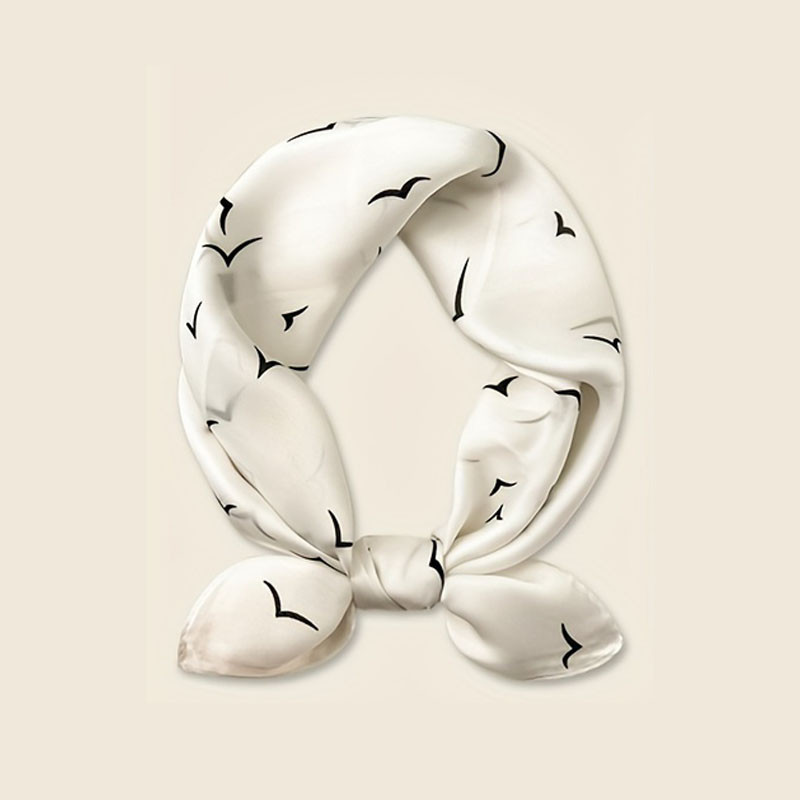 Crafted from Imitation Silk Fabric, This Soft Shawl Is the Perfect Lightweight A