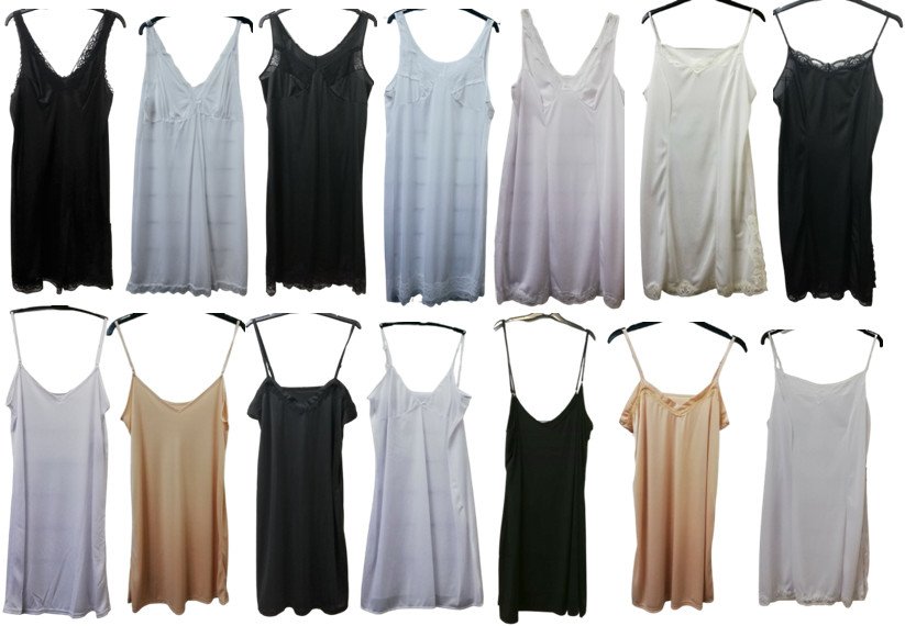 LADIES VARIOUS DESIGNS & LENGTHS FULL UNDER SLIP PETTICOAT UK SIZES 8-32
