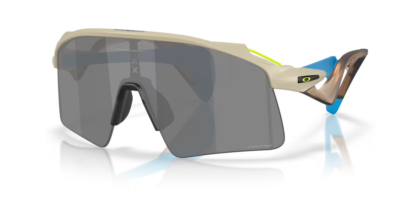 Oakley STUNT WING Sunglasses OO9519-0341 Matte Sand Frame W/ PRIZM Black Lens