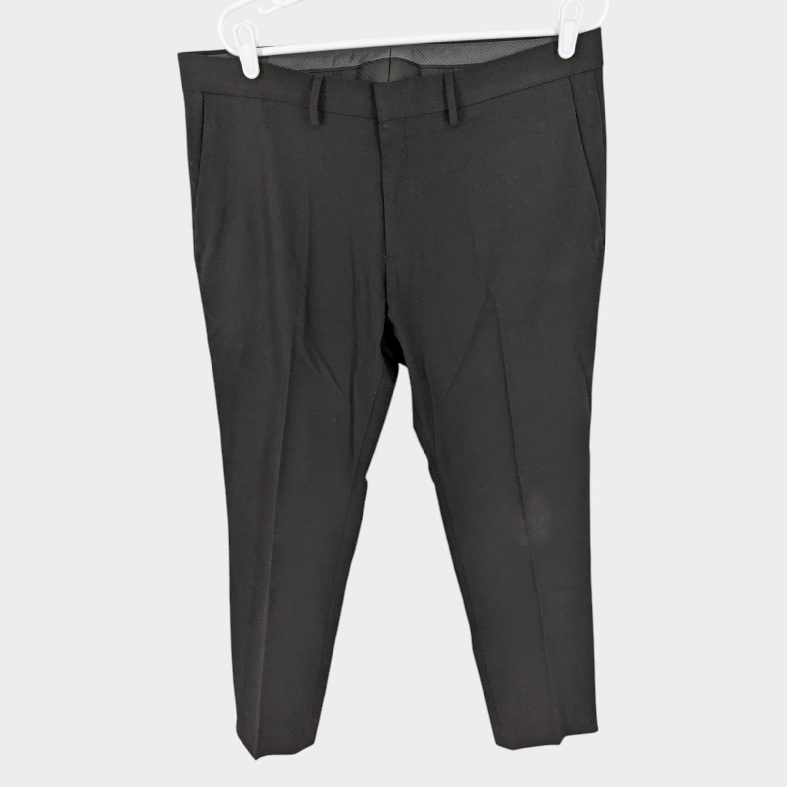 Haggar WPL386 Men’s Stretch Superflex Waist Slim Fit Dress Pant Size 36×30