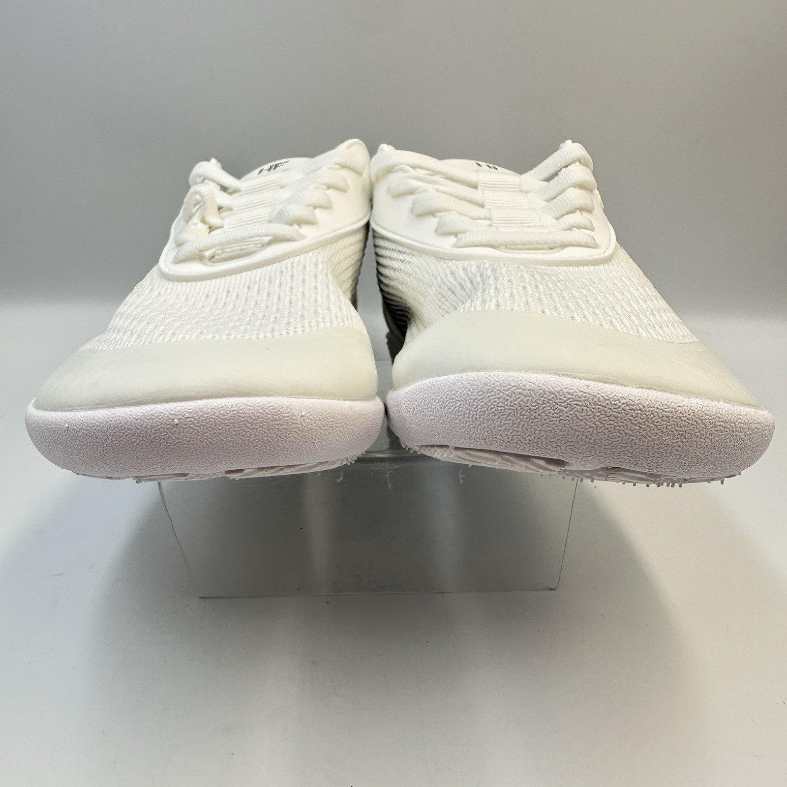 Hike Footwear HF Stride White Gray Sneaker EU 42 M 9-9.5 W 11-11.5 Ltwt Natural