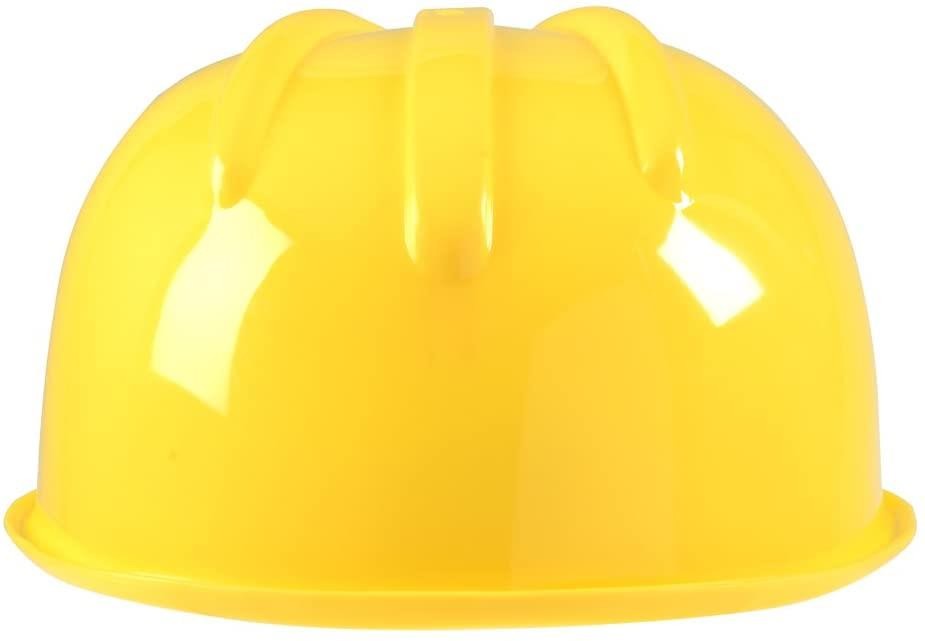 Jr. Construction Worker Helmet Yellow foreman boys kids halloween costume Hat