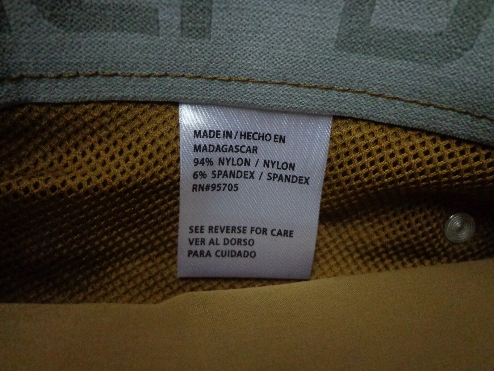 DENALI Moccasin Brown Tech Fabric Stretch Pants NWT 38 /32 MSRP $54