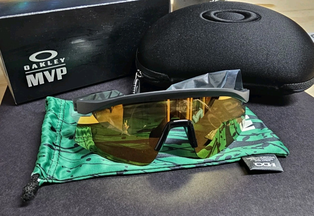 New MVP Exclusive Oakley Hydra Sunglasses Prizm 24k Lenses Limited Edition /300