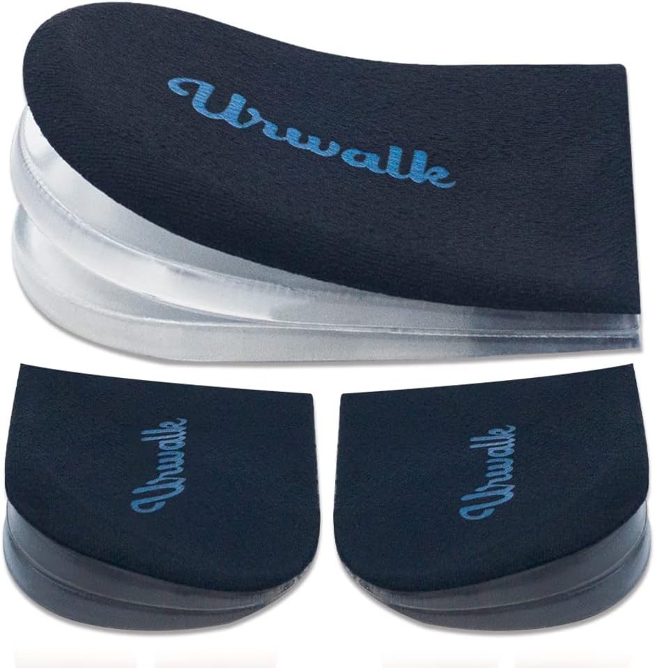3 Layers Adjustable Orthopedic Heel Wedge Inserts, Supination & Pronation Cor…