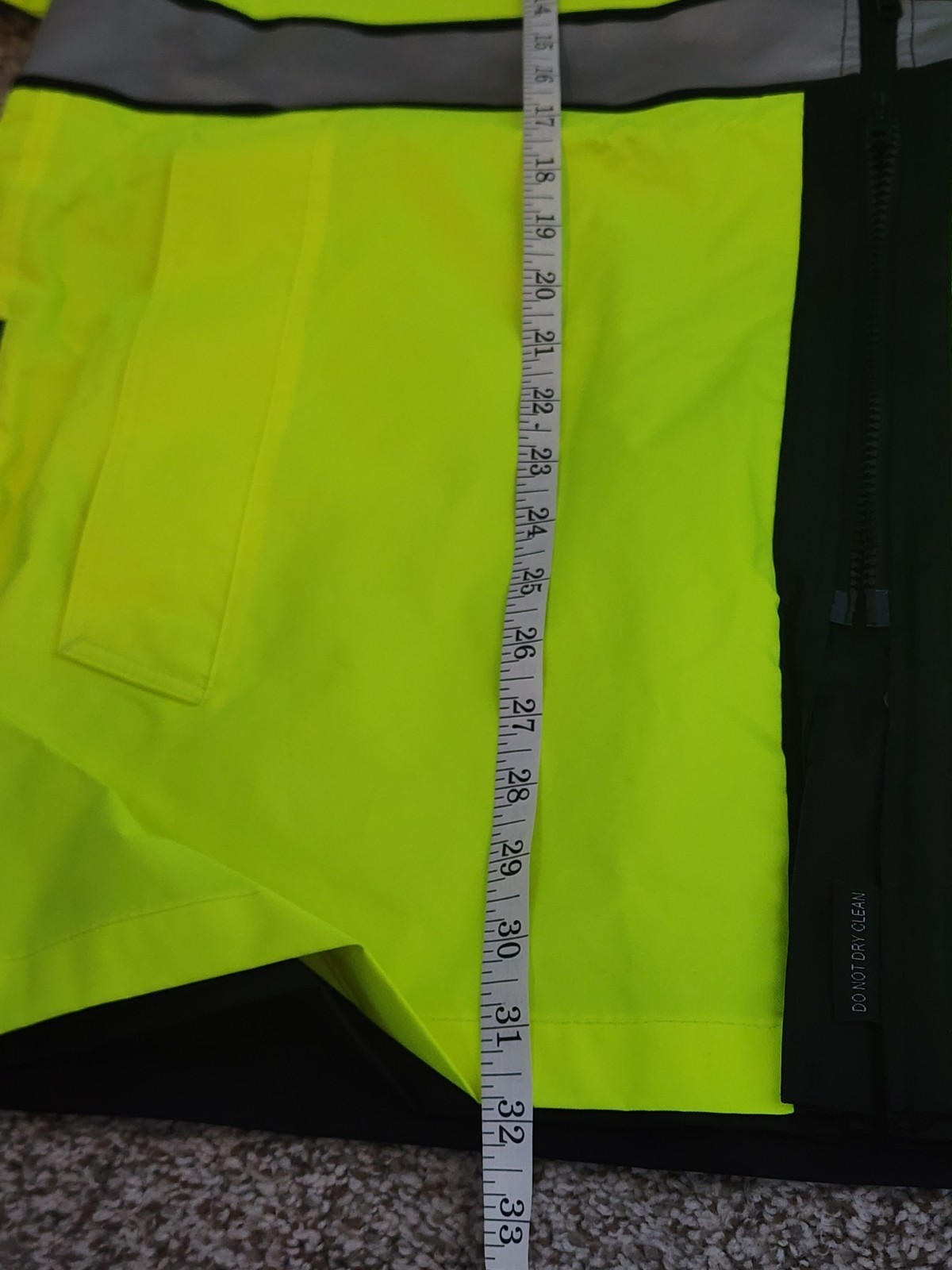 🛑Blauer 233R B.DRY Reversible Rain Jacket Hi-Vis Yellow SAFETY NWT L WORKWEAR