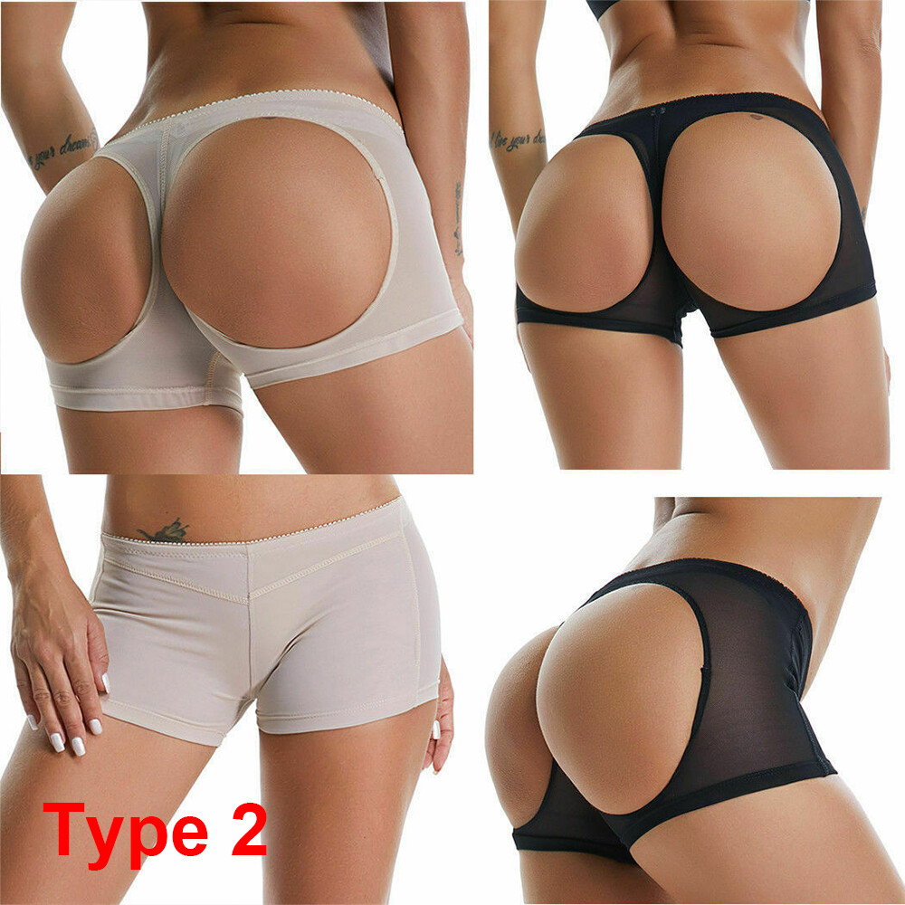 Padded Pads Panties Butt Lifter Hip Enhancer Underwear Buttock Shapewear Briefs