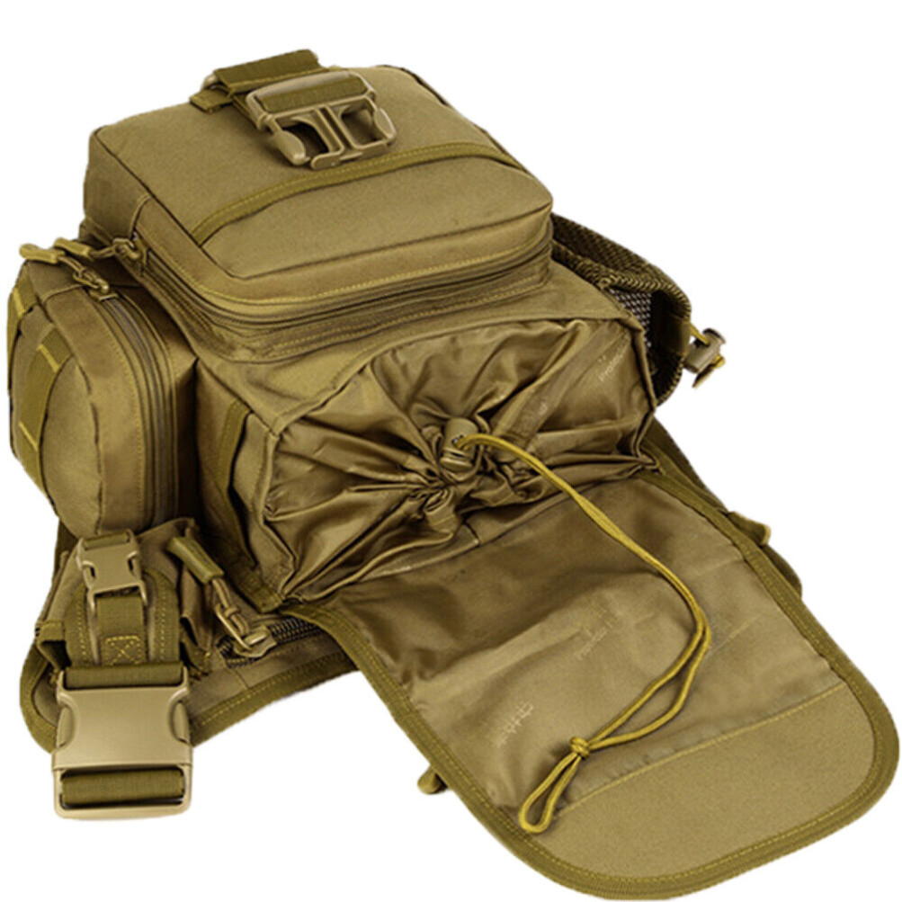 Tactical Messenger Bag Multi-functional Outdoor DSLR Camera Pack Shoulder Bag