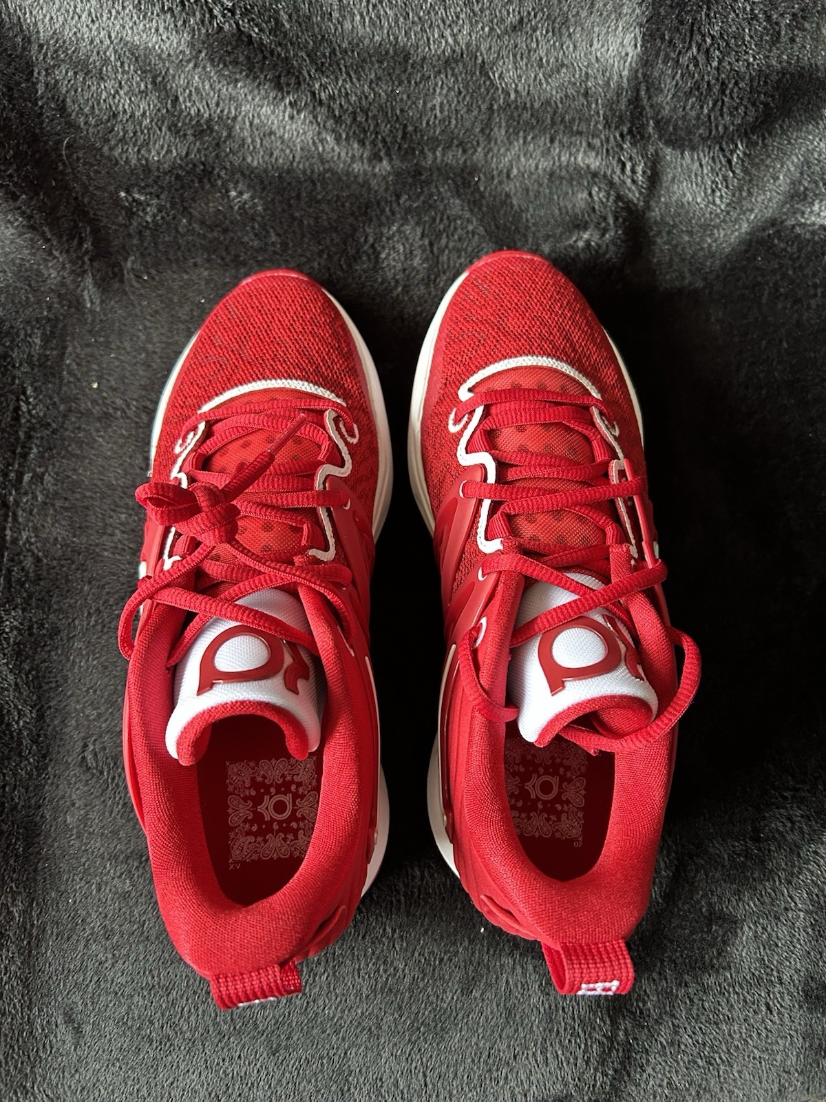 Nike KD 15 TB Basketball Shoes University Red DX6648-600 Men’s Size 7.5
