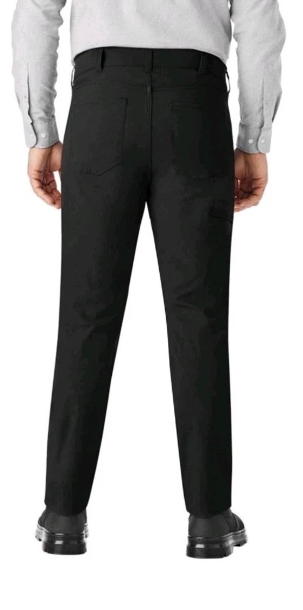 Member’s Mark Men’s Lightweight Black Straight Fit Denali Pant 36×34 NWT