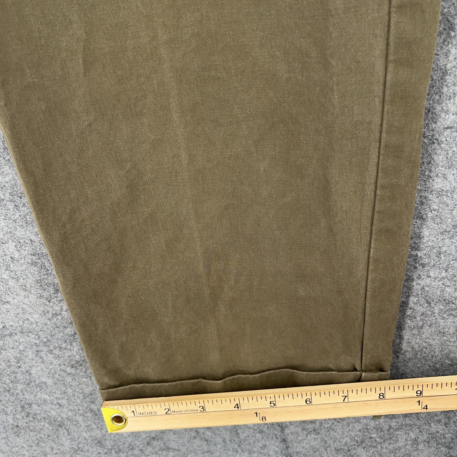 Daniel Cremieux Classics Pants Mens 35×32 Brown Pleated Cuffed Chino Classic Fit