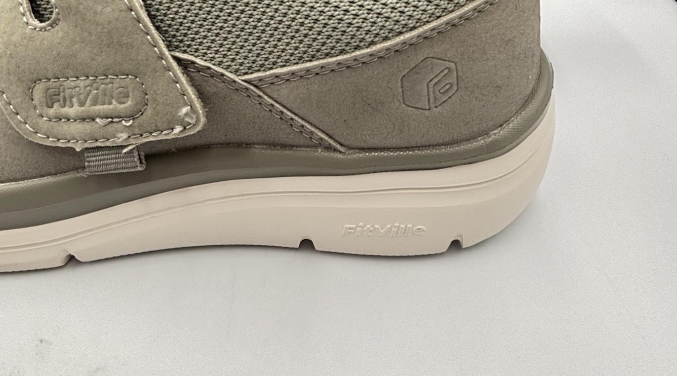 FitVille EasyTop Recovery Diabetic Walking Shoes Women’s 8.5 EW Orthopedic New