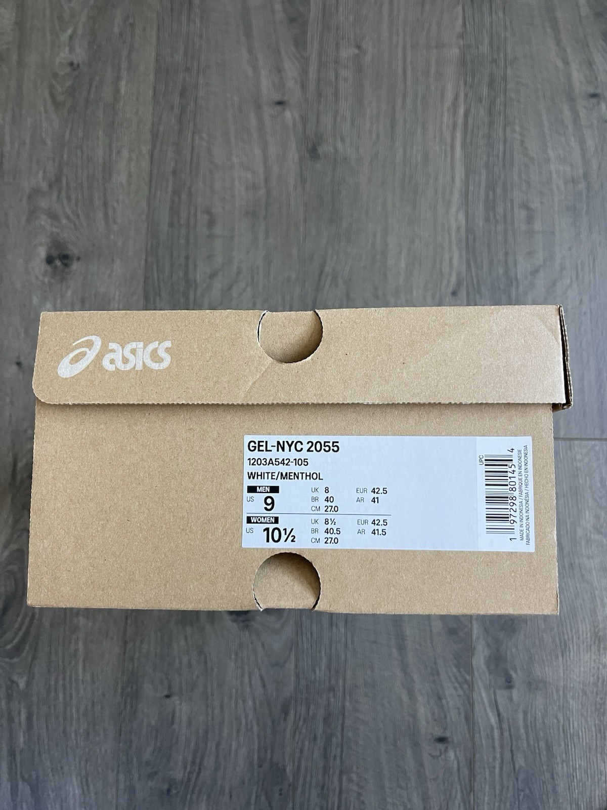 ASICS Gel – NYC 2055 White/Menthol Men’s Size 9 Running