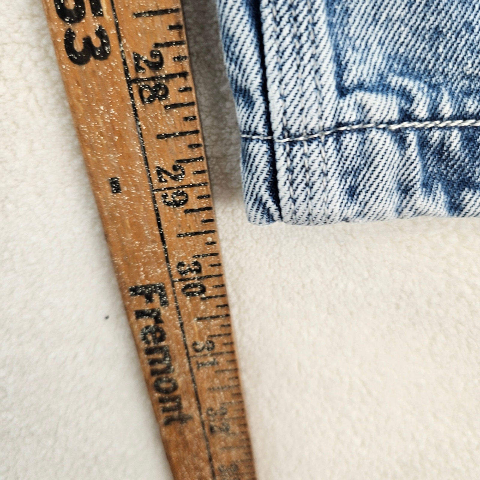 LEVI’S 568 MEN’S 30X32 CARPENTER LIGHT BLUE DENIM JEANS NWT WORKWEAR