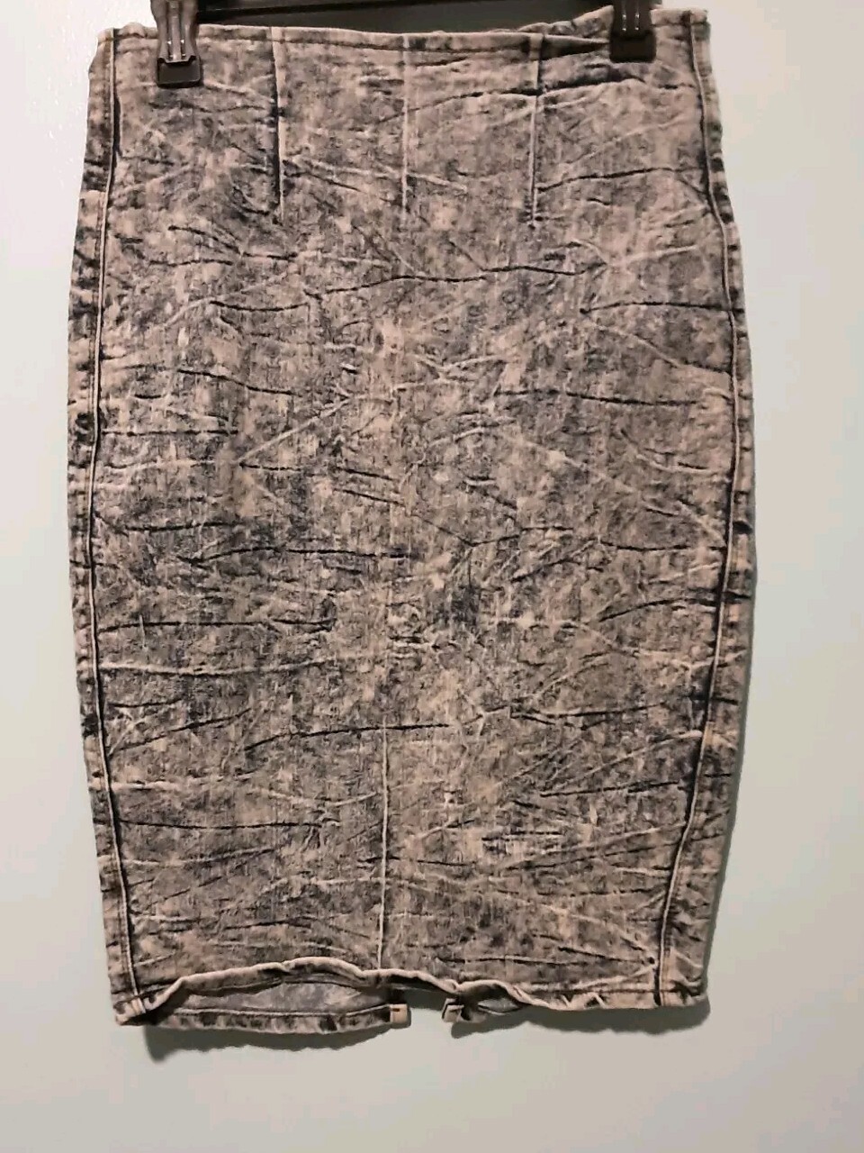 Sizzle Jeans Stone Washed Blue Body Con Skirt Size 9