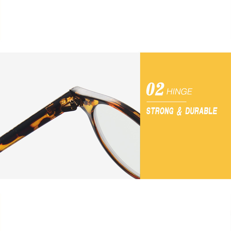 Round Photochromic Reading Glasses For Men Fashion Outdoor Presbyopic Sunglasses