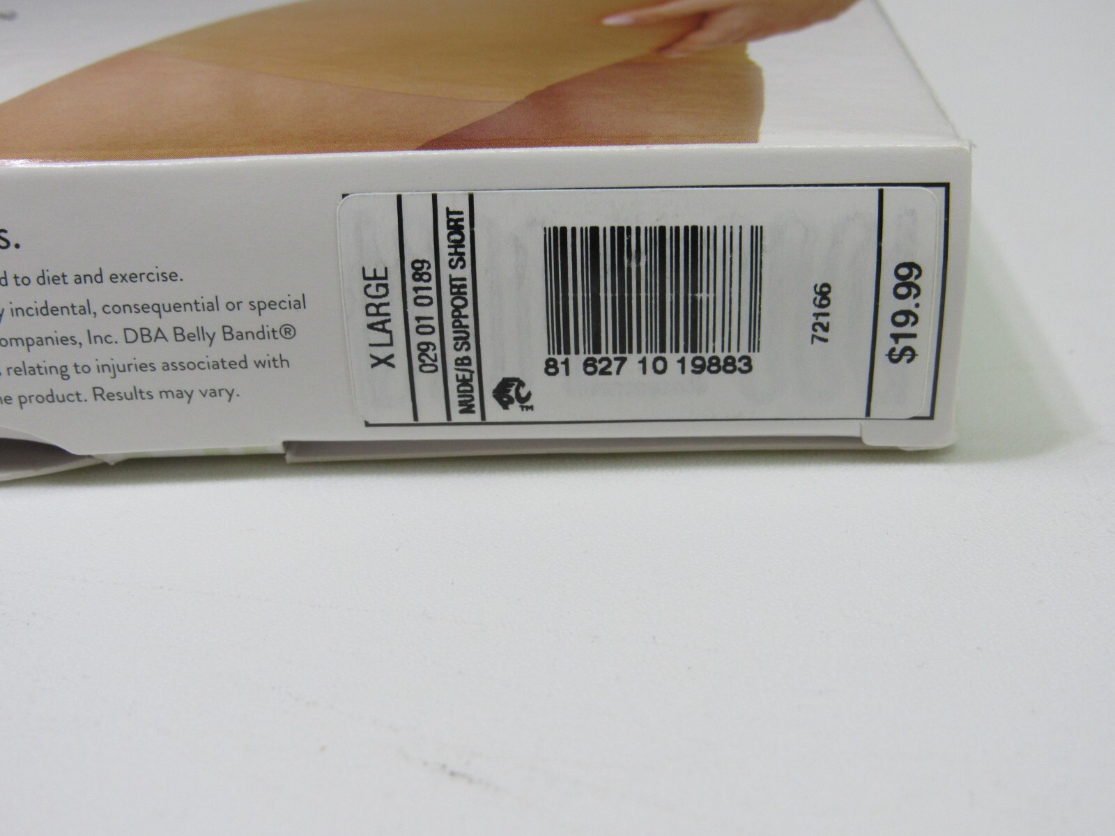 Belly Bandit Basics Maternity Support Shorts – Nude Size XL