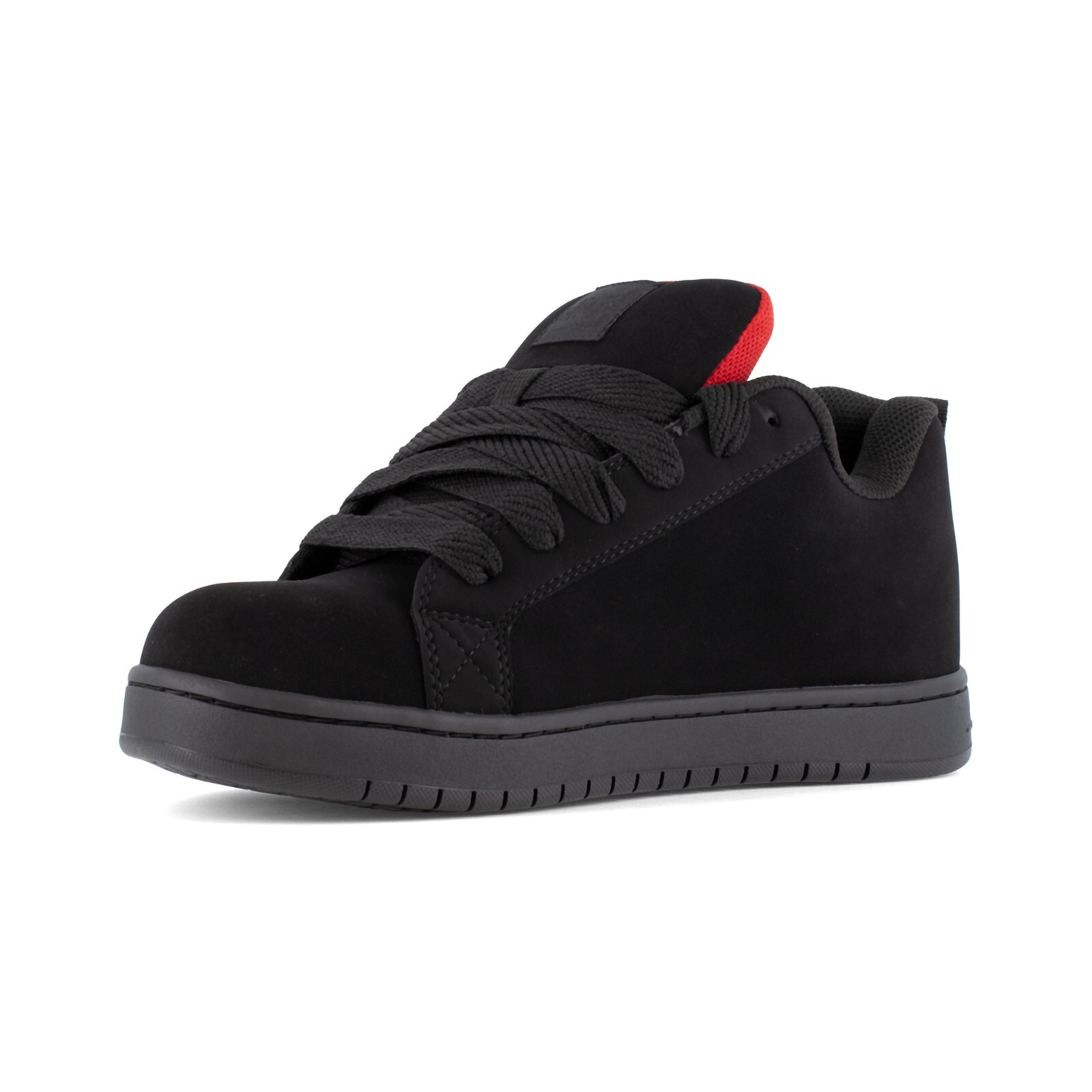 DC COURT GRAFFIK MEN’S BLACK/RED WORK SHOE BOOTS DC60102 – ALL SIZES – NEW