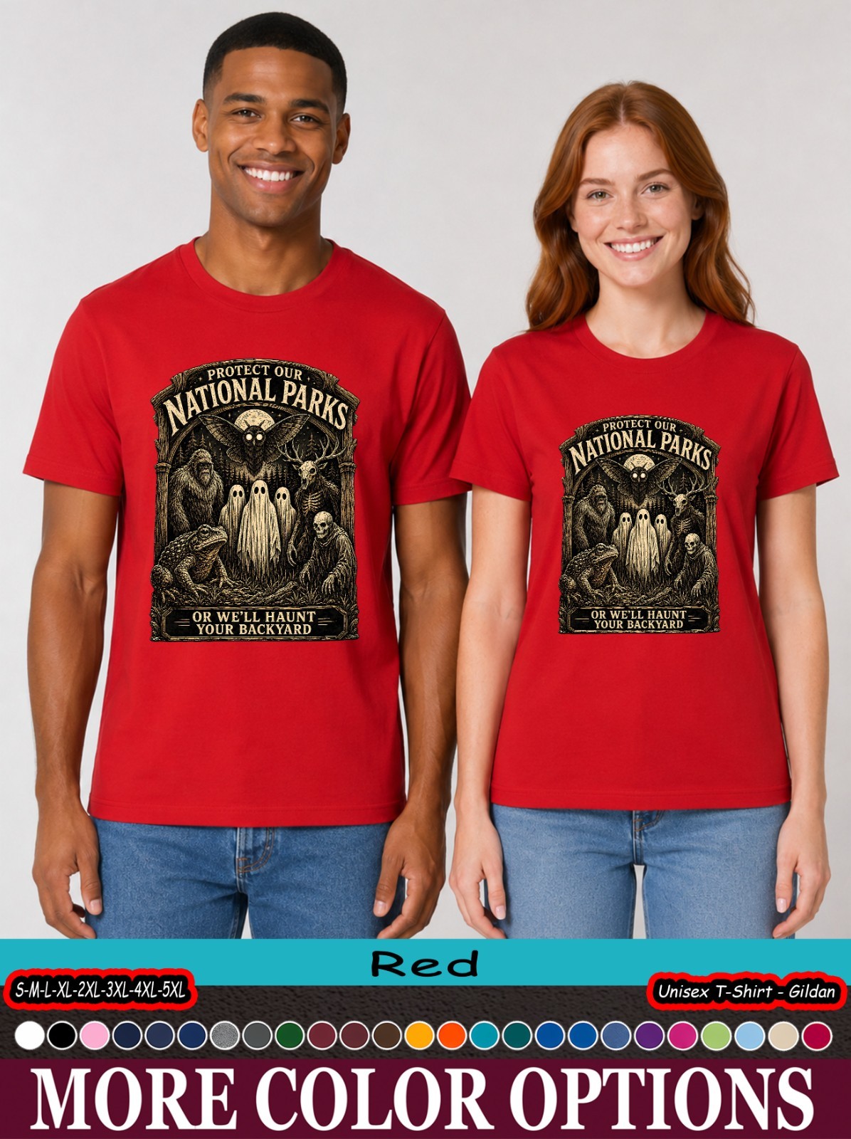 Protect Our National Parks Shirt, We’ll Haunt Your Backyard Tee