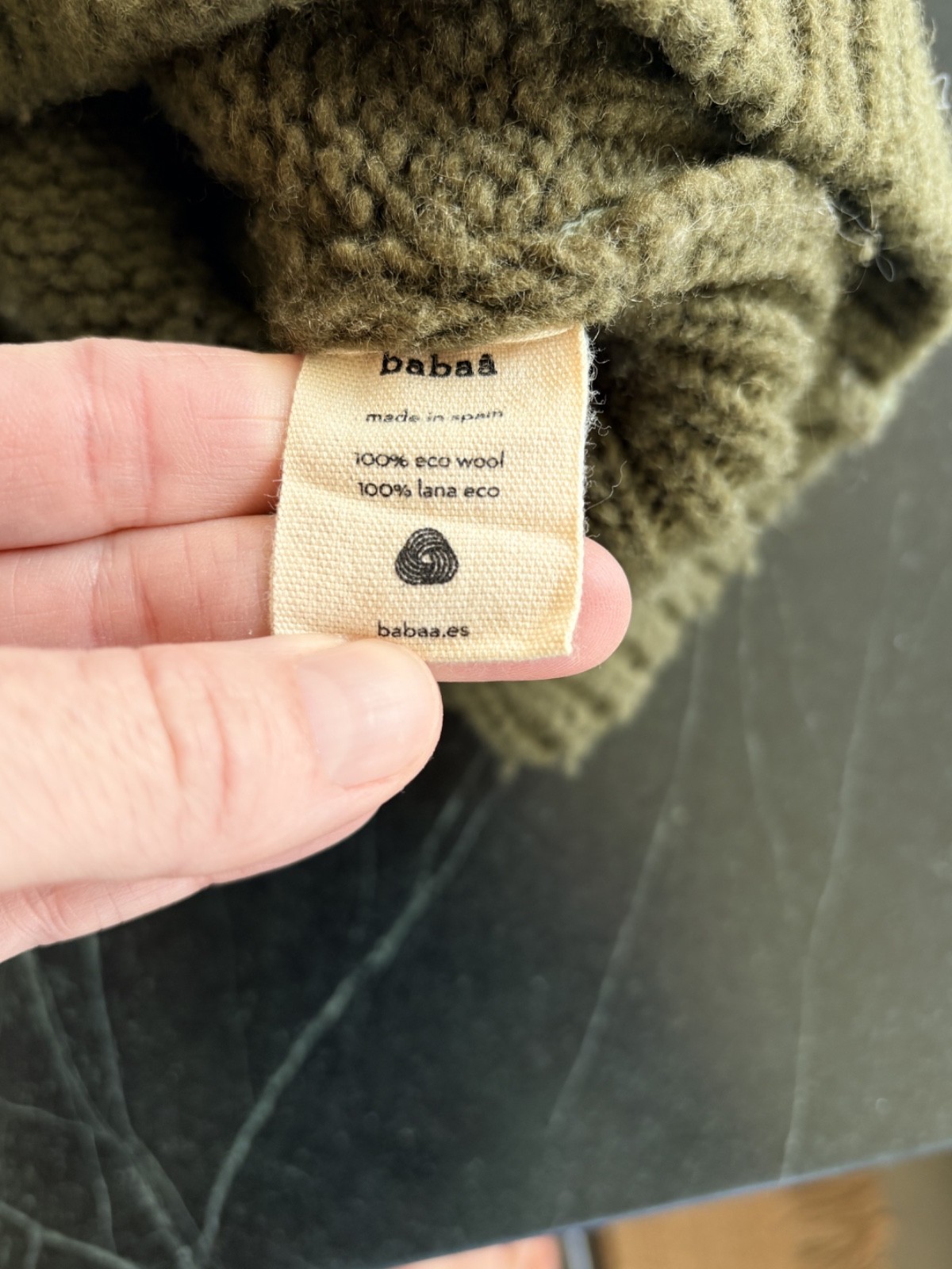 Babaa No17 Jumper in Alga