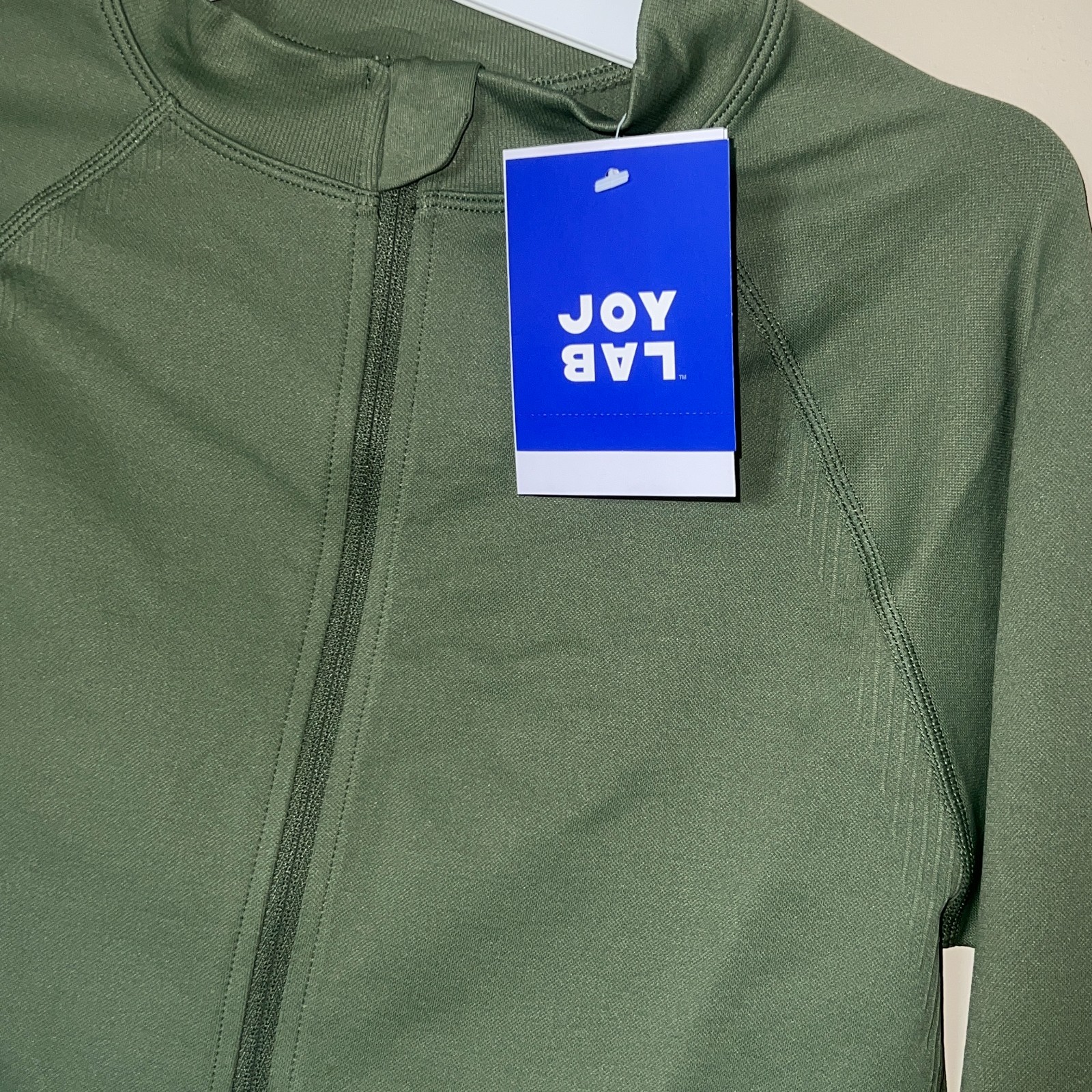 JoyLab Jacket Womens Medium Full Zip Activewear Long Sleeve Tee Moisture Wicking