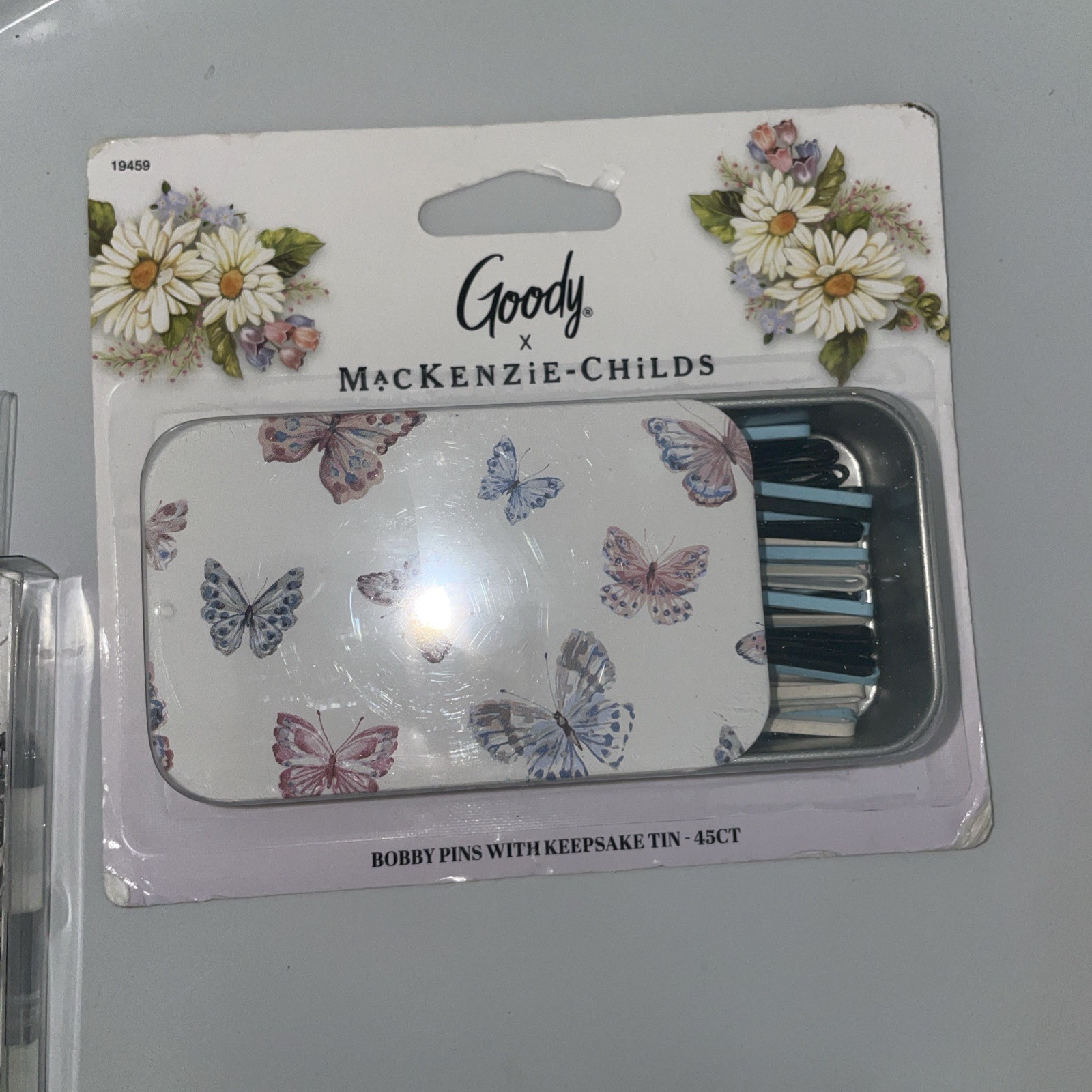 mackenzie childs x goody Bundle 3 Mini Brushes/1 Comb & Case/1Pins & Tin ALL NEW