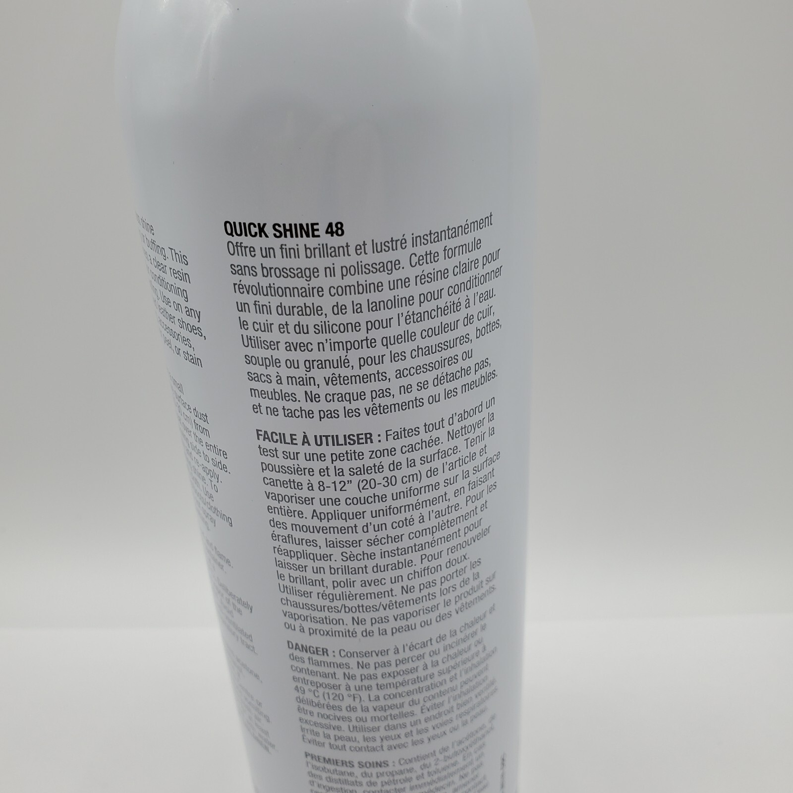 Moneysworth & Best Quick Shine 48 Shoe Boot Spray With Lanolin 14 oz 400 g Shoes