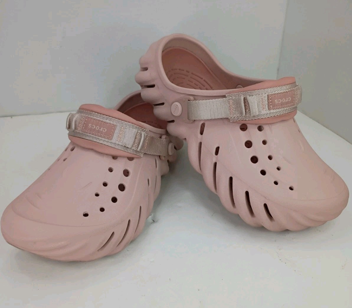 Crocs Echo Clog Clay Pink US Size Women’s 8 Men’s 6