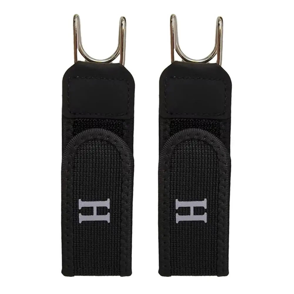 3PCS Tactical Metal Hook Elastic Belt Buckle-Less Invisible Waist Belt Closure