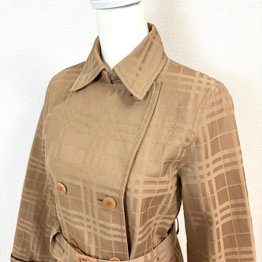 Excellent Condition BURBERRY LONDON Mid Length Coat 40 Nova Check
