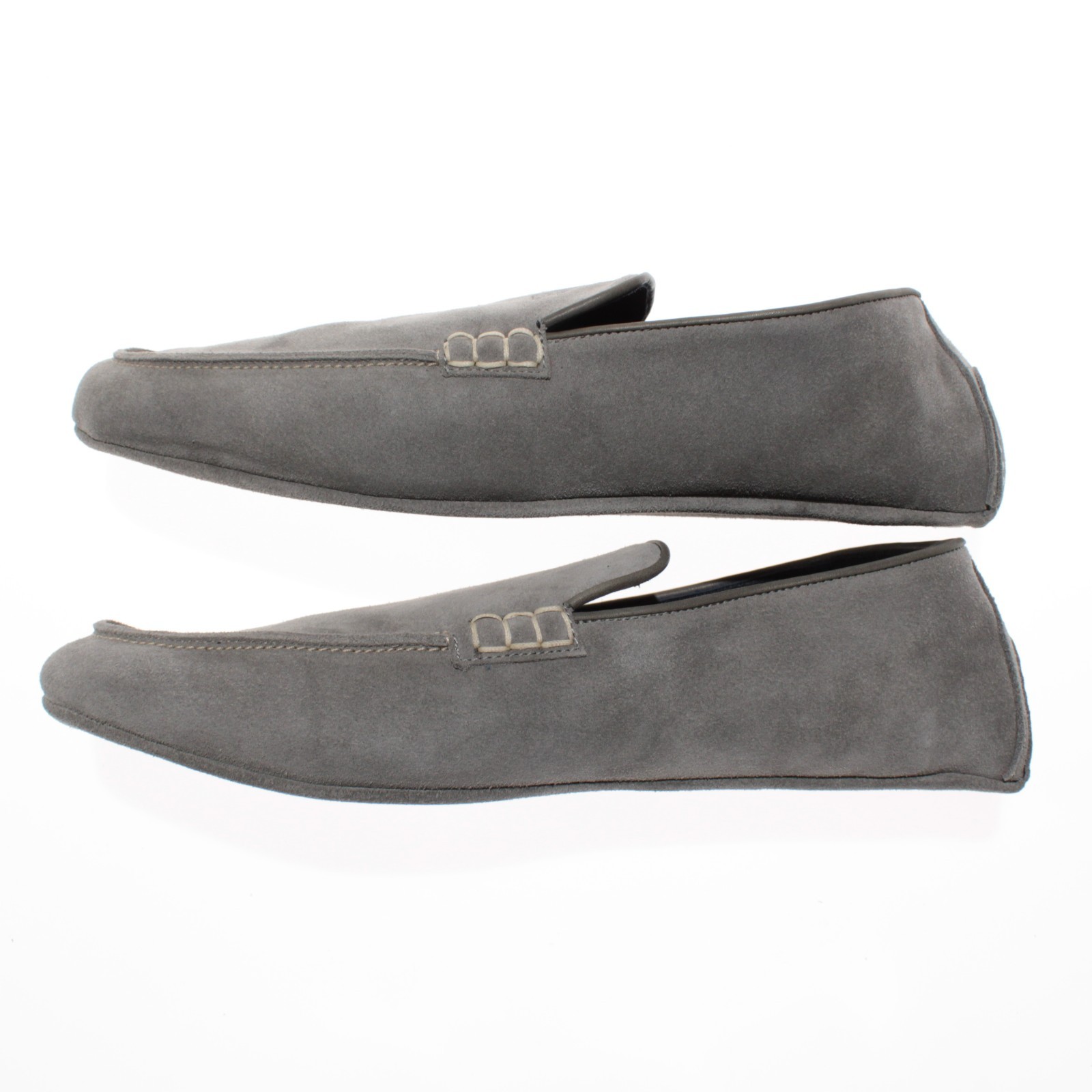 Di Bianco NWB Slippers / Casual Drivers Size 42 (US 9) in Gray Suede