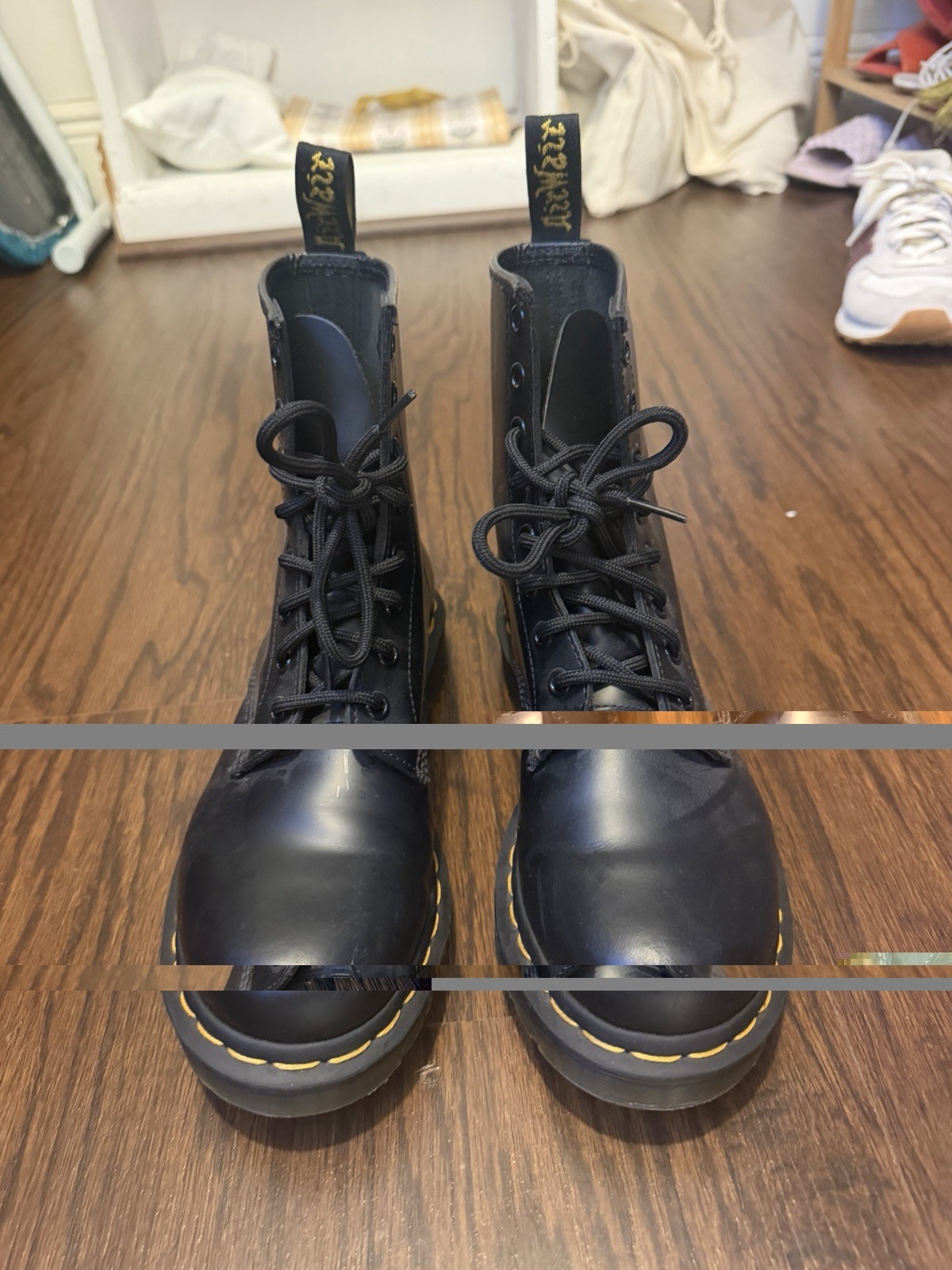 Women’s Doc Marten Boot Matte Black Size 7L
