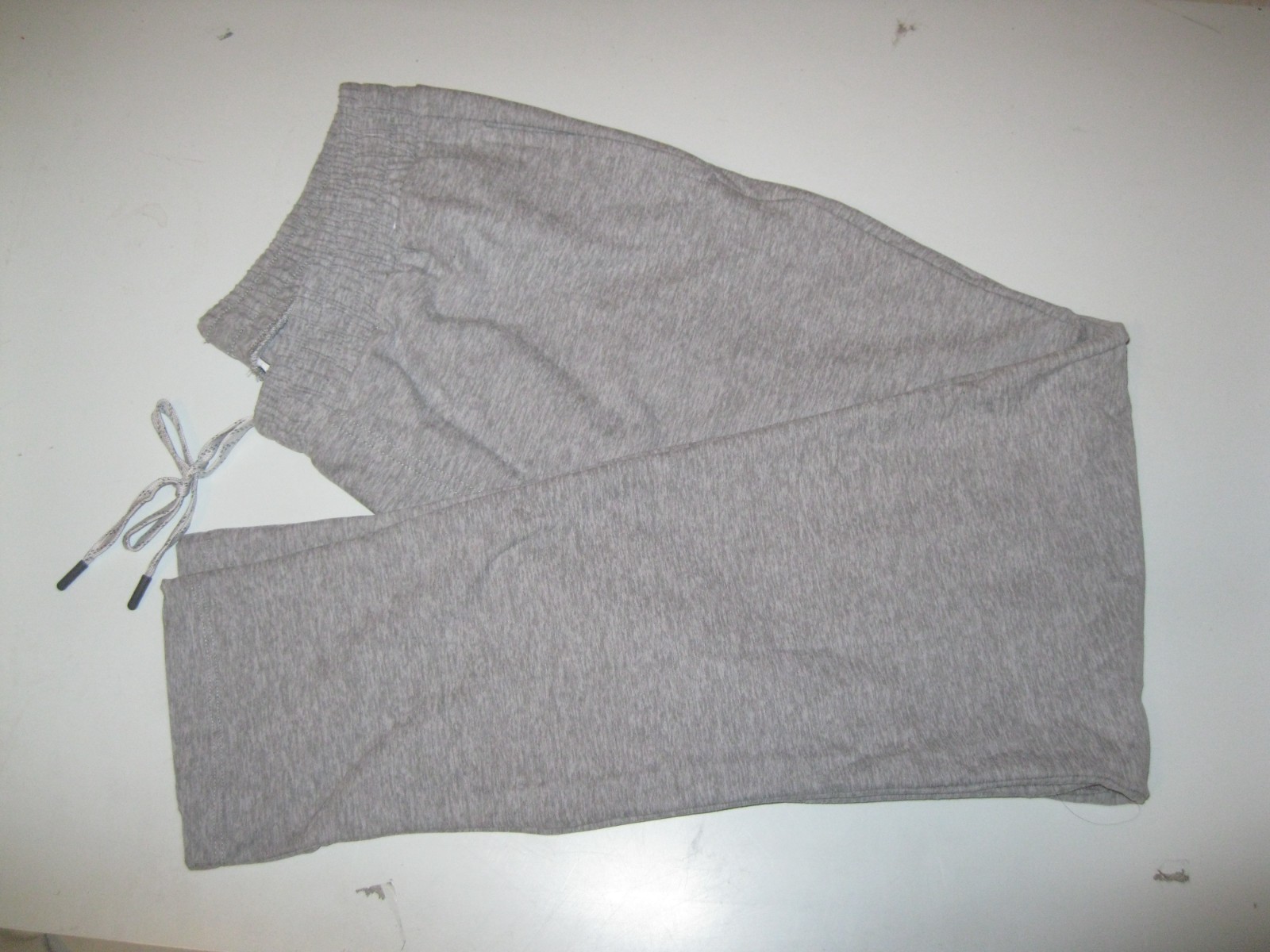 KIRKLAND SIGNATURE Men’s Lounge Pants/Jogger, stretch Heather black M/gray L