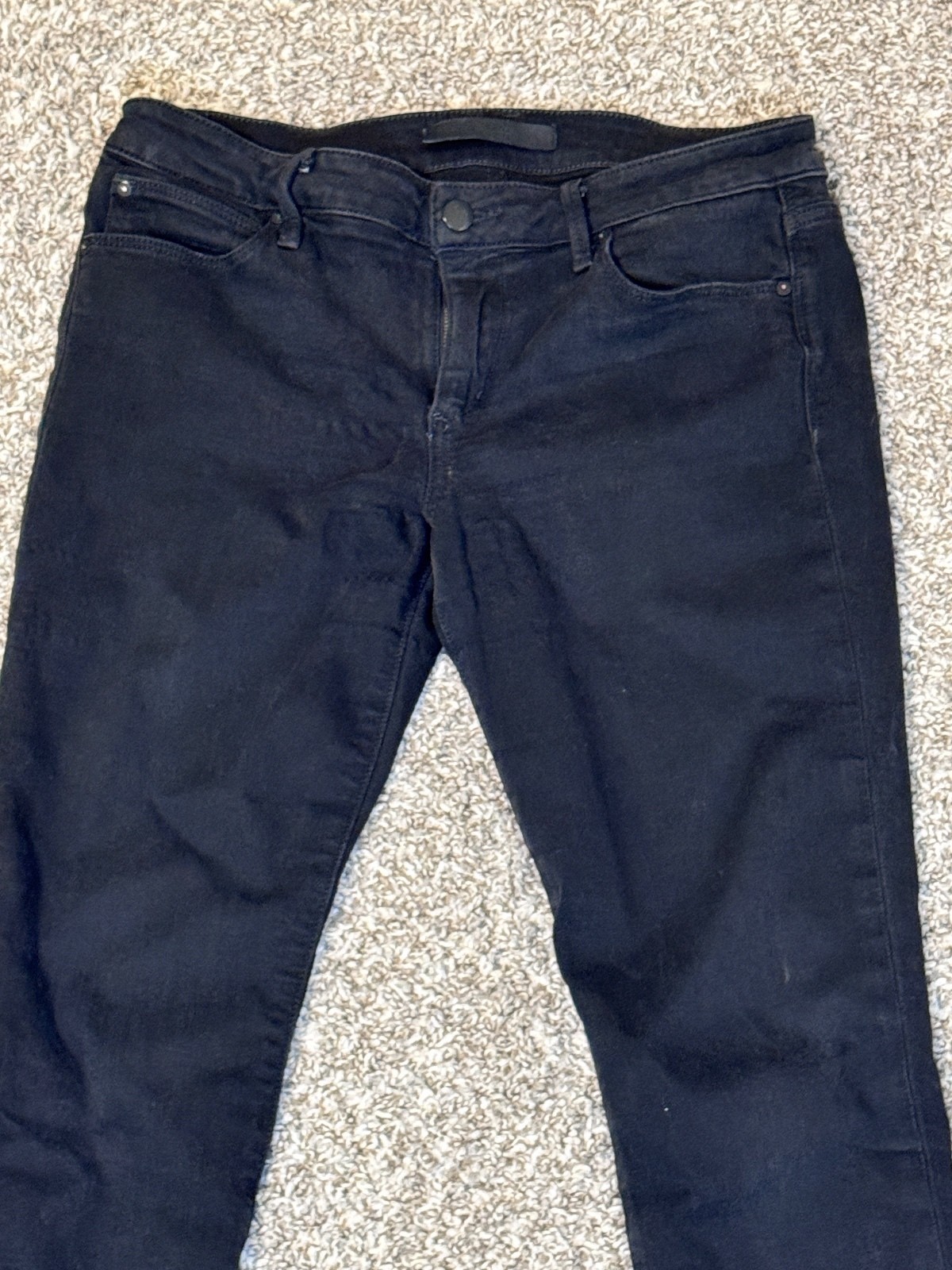 Joe’s Jeans Flawless “The Icon Skinny” Mid-Rise Black Jeans – Women’s 24 🖤