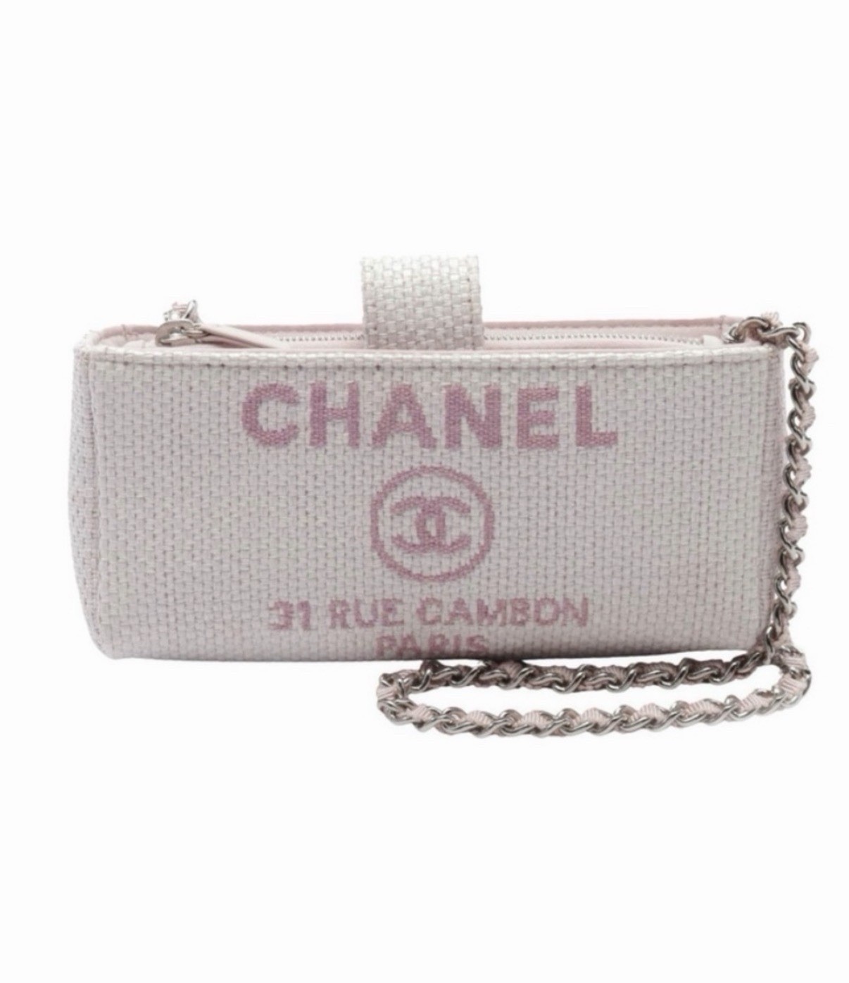 CHANEL Deauville Tweed Long Wallet