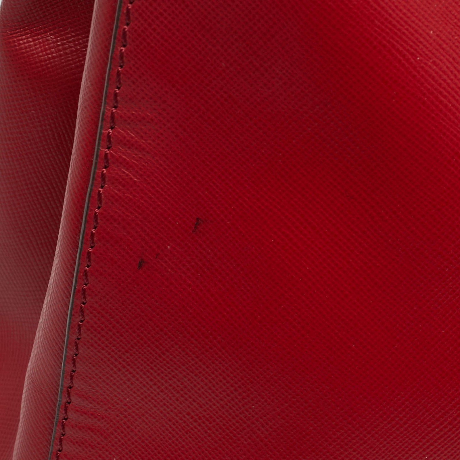Tory Burch Robinson Double Zip Red Leather Tote
