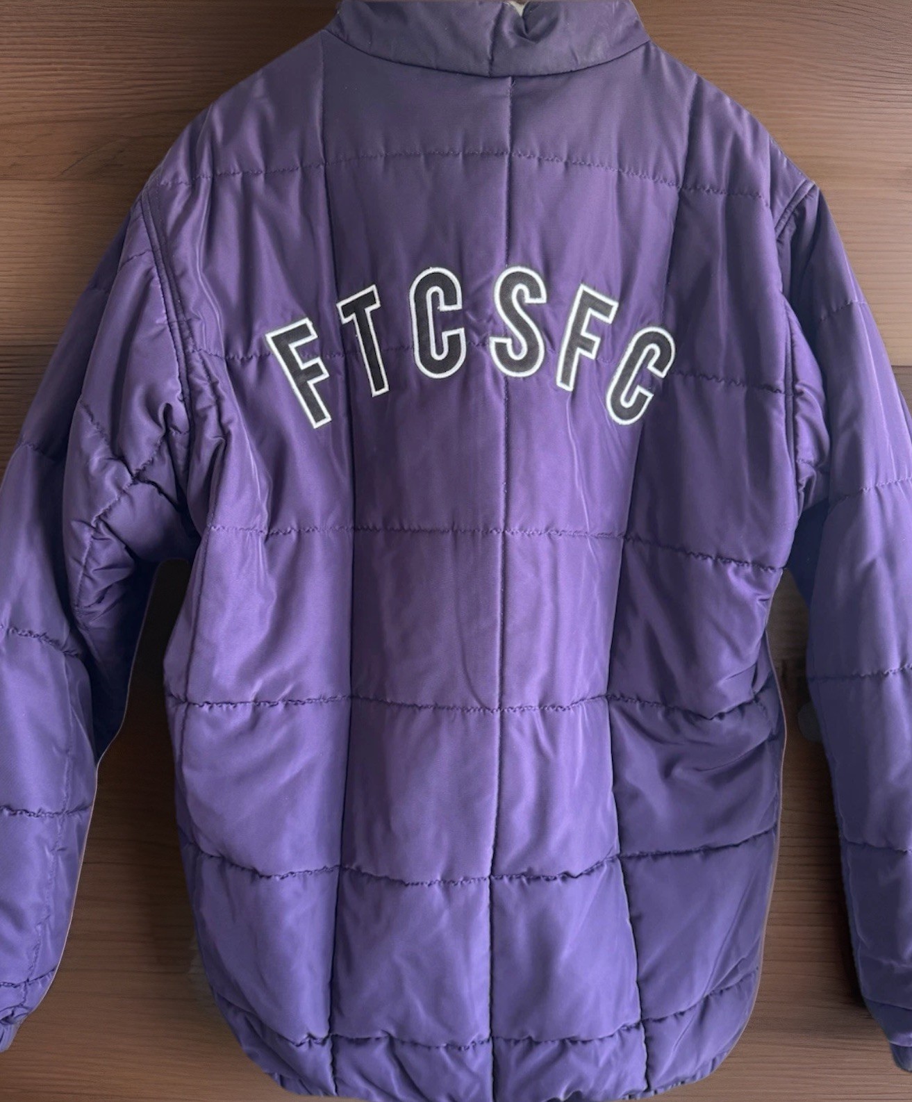 FTC 3M THINSULATE REVERSIBLE SHELL JACKET BLACK/PURPLE VARSITY MENS XL ARCTERYX