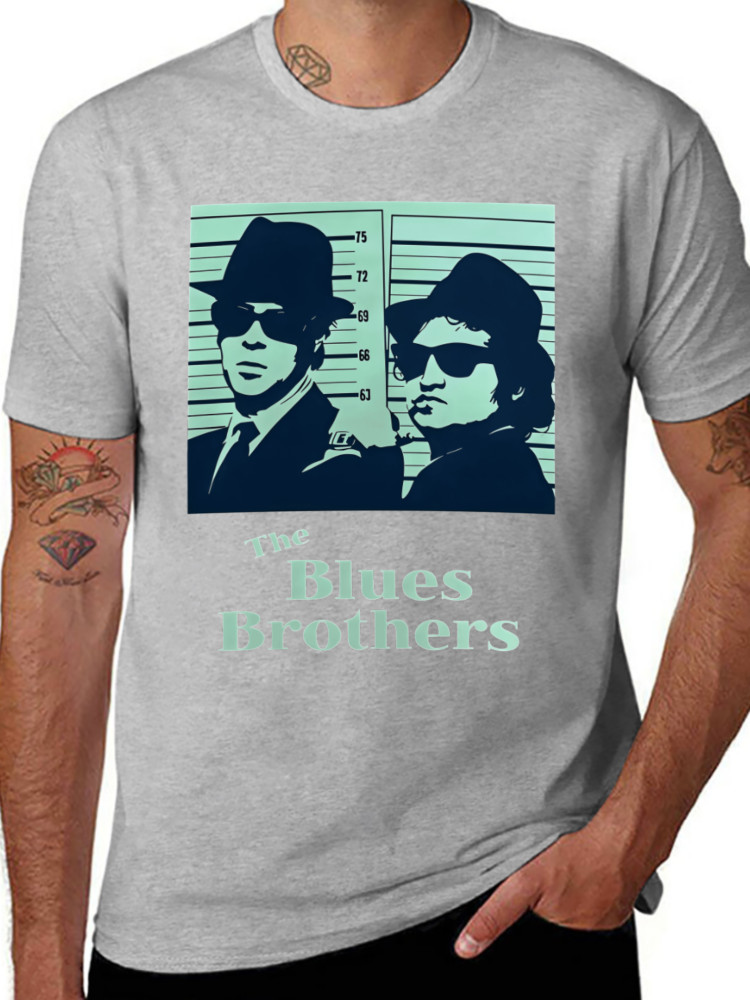 Blues Music Graphic T-Shirt | Men’s The Blues Brothers Shor