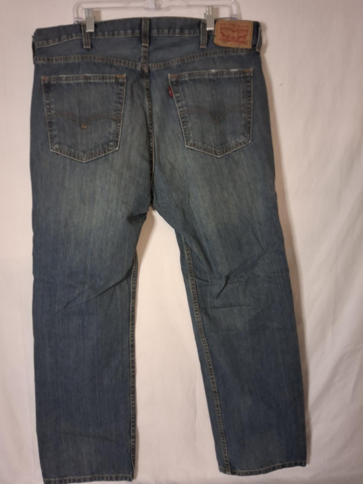 Levi’s 500 Series Men’s Blue Denim Straight Jeans Regular Fit, 5-Pocket