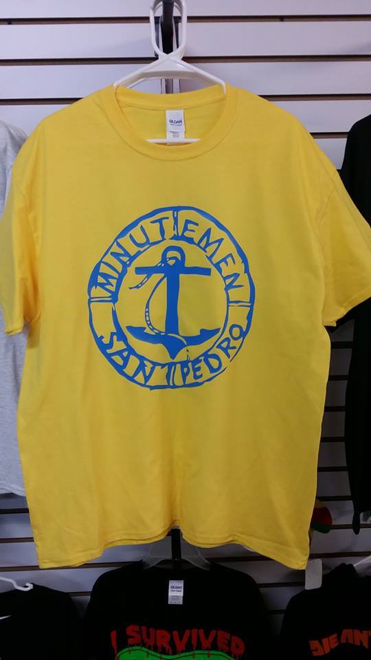 THE MINUTEMEN SAN PEDRO Punk rock hardcore thrash band T shirt