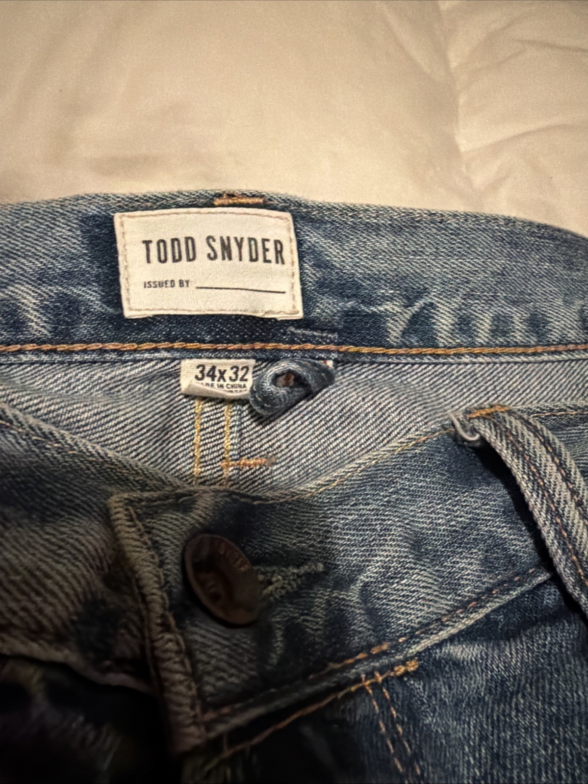 Todd Snyder Japanese Selvedge Denim
