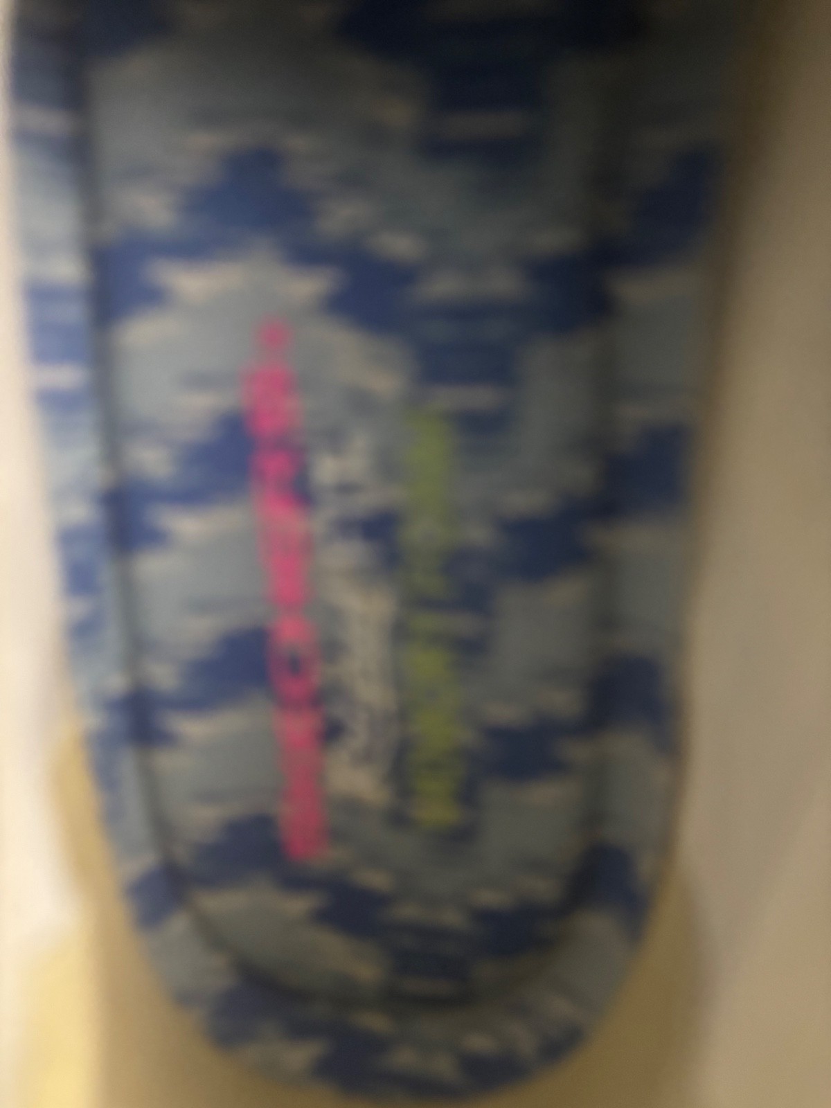 White Skechers slide on memory foam