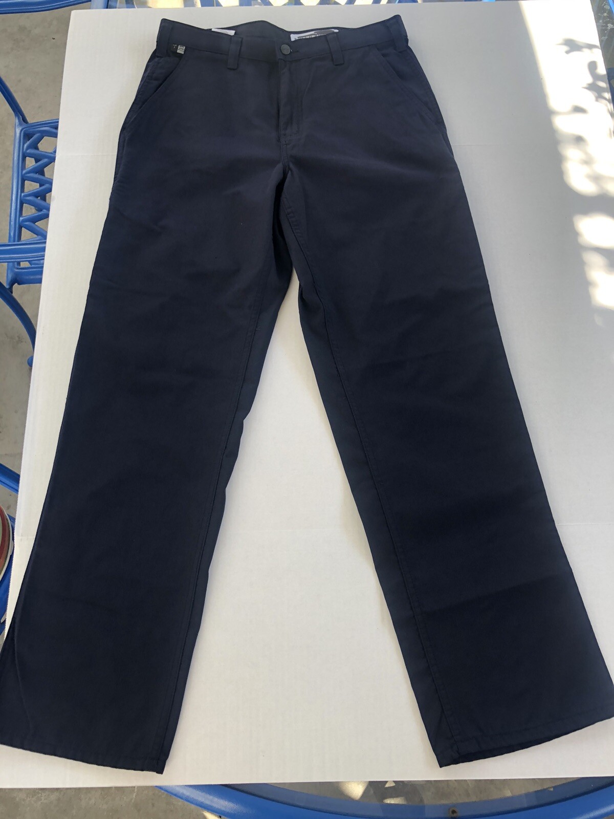Lot 2 Carhartt FR Featherweight Work Dungarees 34×32 CAT 2 ATPV 10 Relaxed Fit