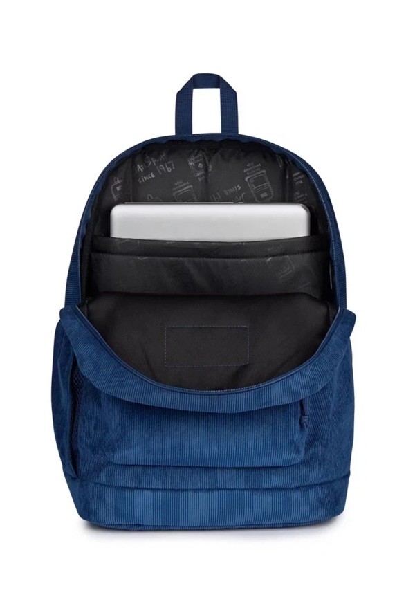 JanSport Cross Town Plus Remix 17″ Backpack – Navy Blue: High School