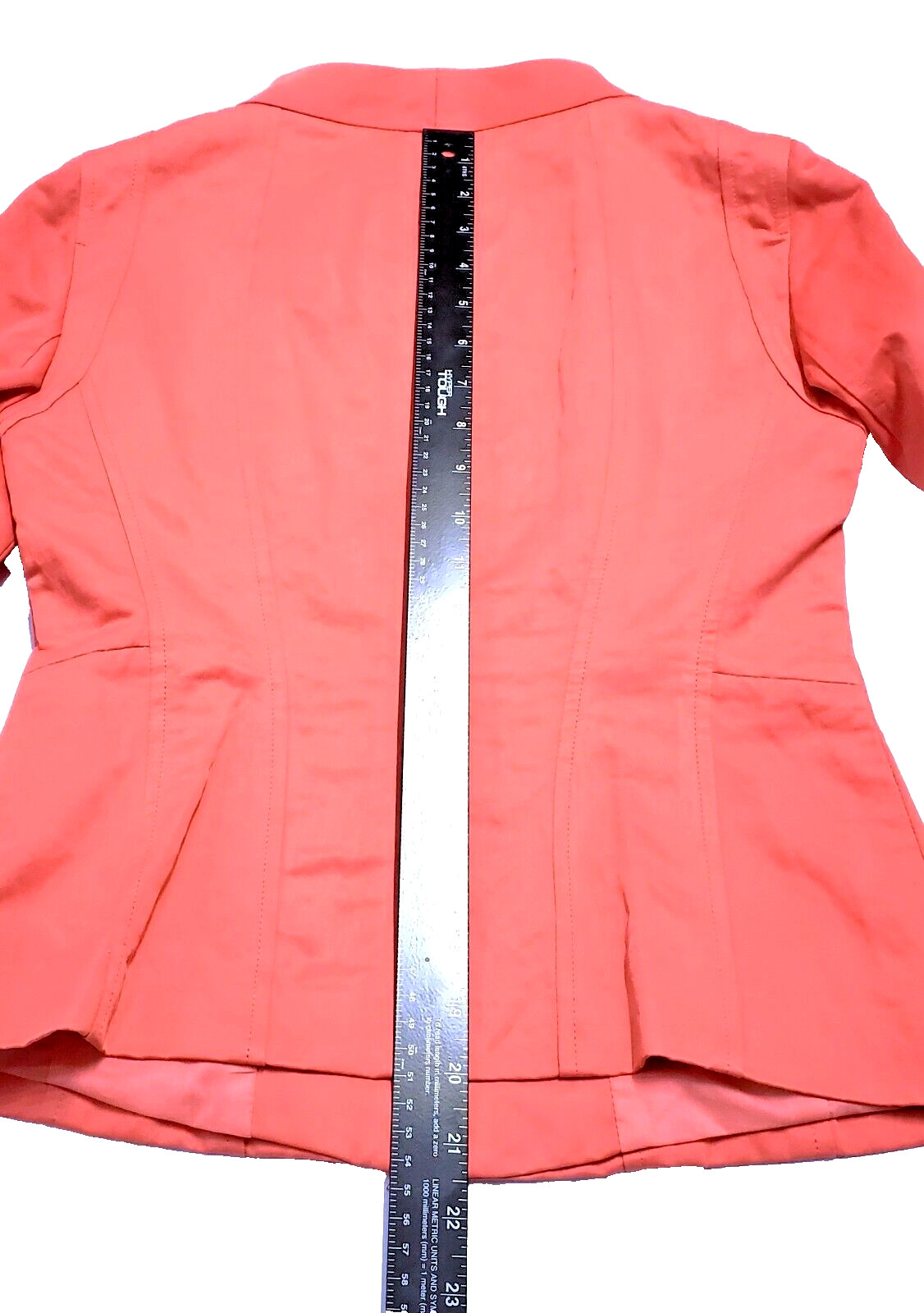 Lafayette 148 New York Silas Chic Watermelon Fitted Zip Jacket Sz 0 Career $498