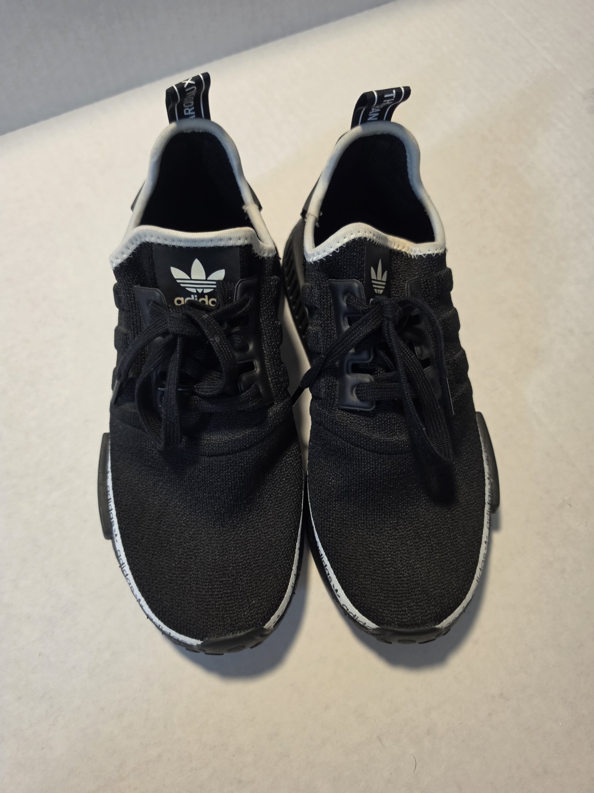 adidas NMD_R1 Black Tape Logo Womens