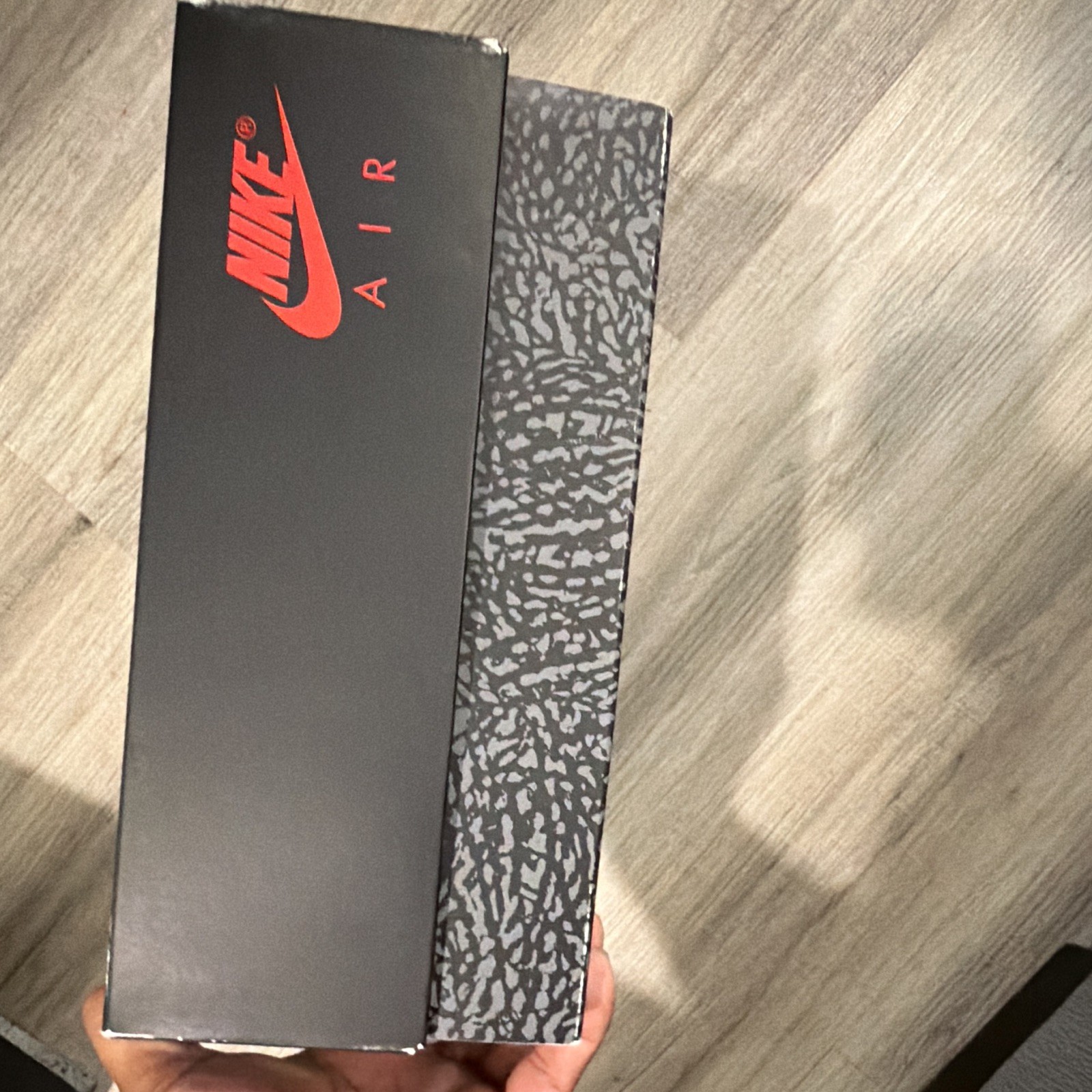 Air Jordan 3 Retro OG 2024 Black Cement used
