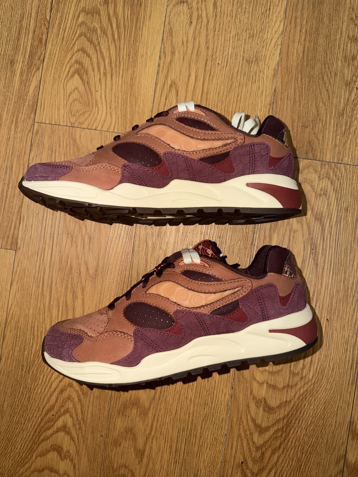 Saucony Originals Grid Shadow 2 Year of the Dragon Low Top Rust/Purple S70808-1
