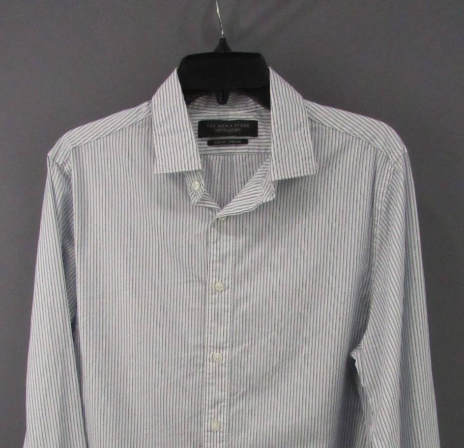 The Men’s Store Stretch Slim Fit Button-Down Shirt $98