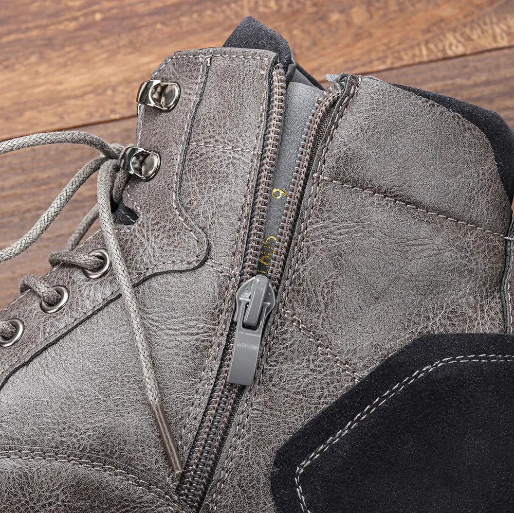 Rugged Leather Boots for Men – Durable & Stylish-Bareroots|124910